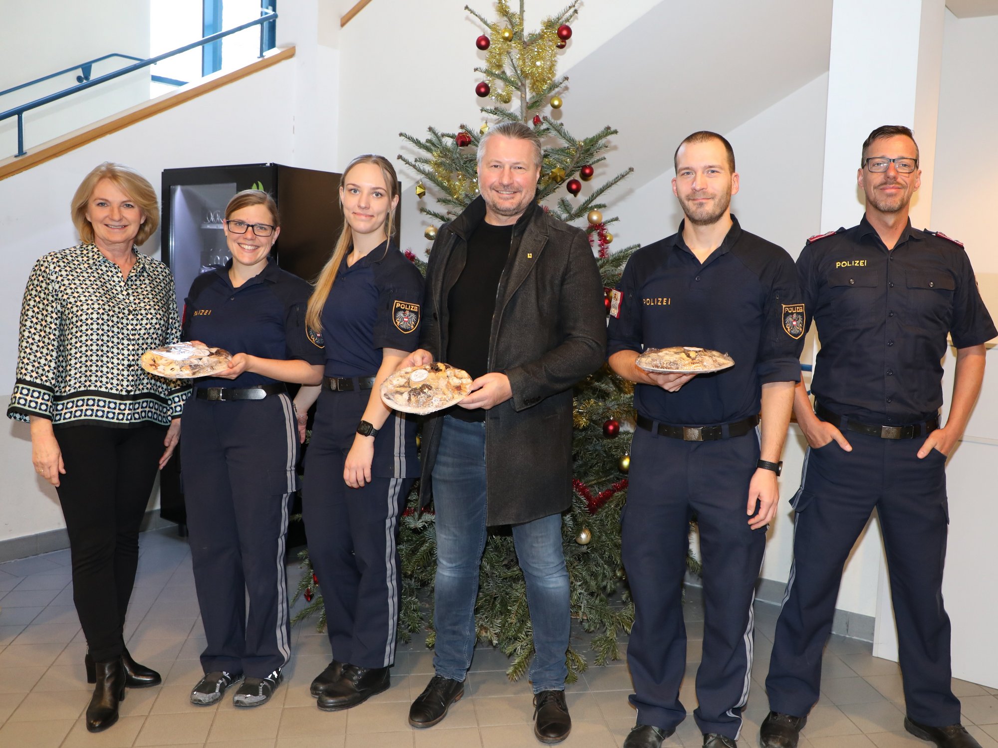 Die Stadtführung bedankt sich bei der Polizei Krems für die großartige Unterstützung.