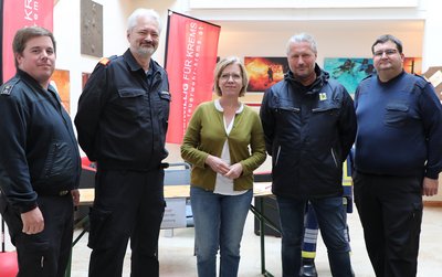 Bundesministerin Leonore Gewessler zu Besuch in Krems 