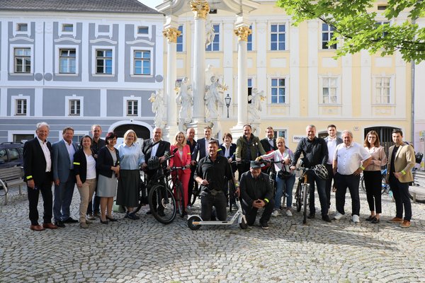 Klimafreundliche GEHmeindeRADsitzung in Krems 