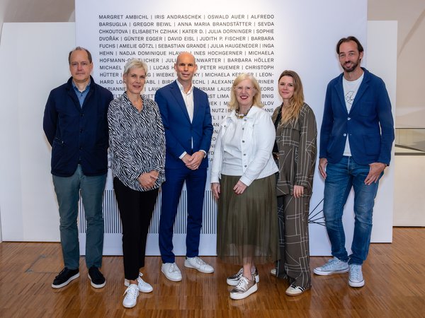 Gruppenbild der sechs Jury-Mitglieder